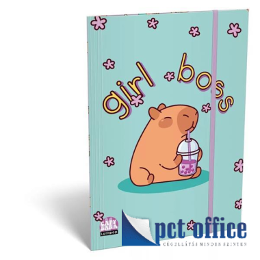 Gumipántos mappa A5 Lizzy Lollipop Capybara