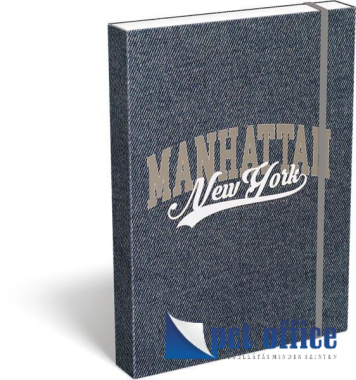 Füzetbox A4 Lizzy Manhattan New York