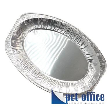 Tálca alu ovál 430x286x25 mm 5 személyes /100