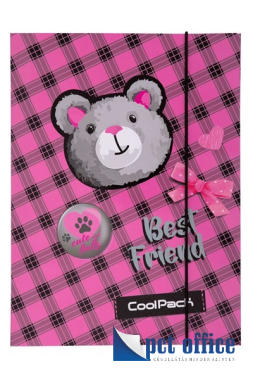 Gumipántos mappa A4 CoolPack First Buddy 2026.