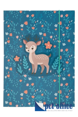Gumipántos mappa A4 CoolPack First Deer 2026.