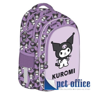 Iskolatáska, hátitáska Anatómiai Majewski Hello Kitty Kuromi lila