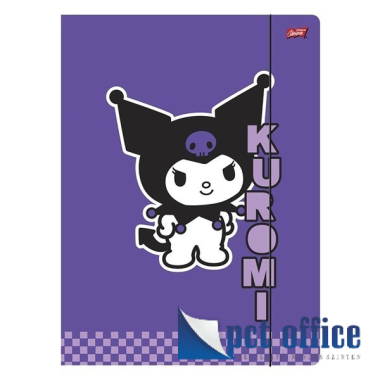Gumipántos mappa A4 Hello Kitty Kuromi lila