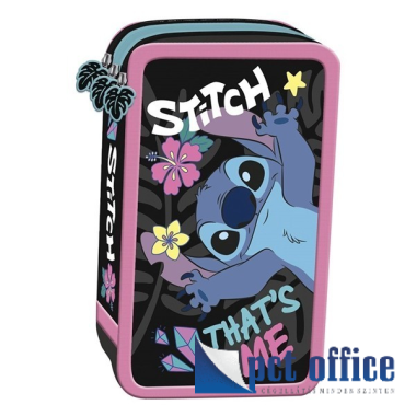 Tolltartó 3 Emeletes Majewski Lilo és Stitch fekete