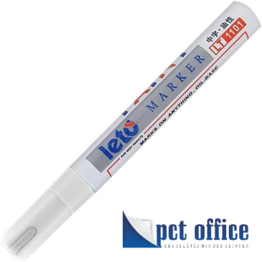 Lakkmarker Leto 2-4 mm Fehér