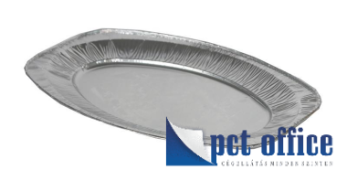 Tálca alu ovál 333 x 233 mm 3 személyes /100