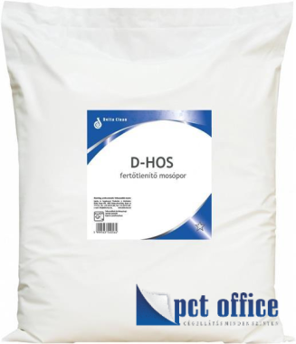 Mosópor fertőtlenítő, ipari, D-Hos /Főmosó/ 20 kg