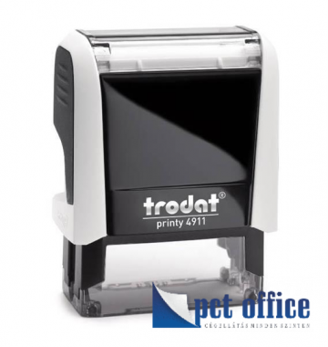 Bélyegzőház Trodat 4911 Printy 4.0 fehér (38x14 mm)