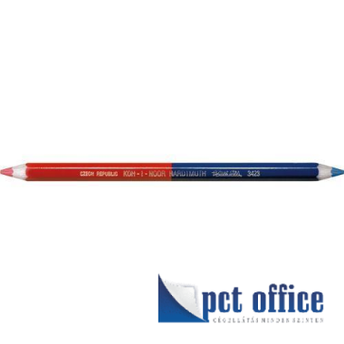 Postairón háromszögletű Edu3 Vékony Piros-Kék