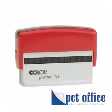 Bélyegzőház Colop Printer 15 piros