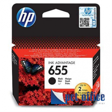 Tintapatron HP 655 CZ109E 550 oldal Black Eredeti