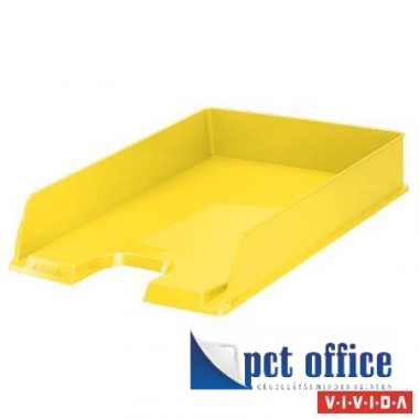 Irattálca műanyag Esselte Europost Vivida Citromsárga